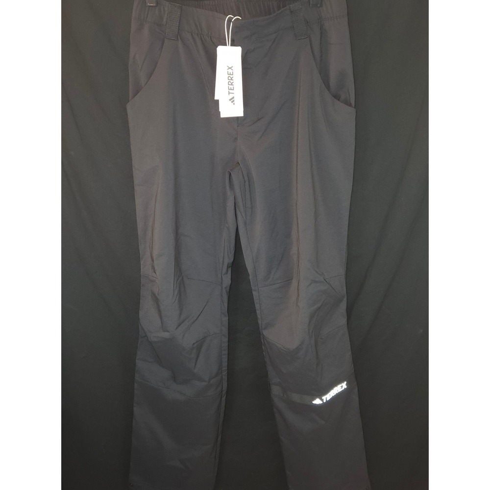 Adidas Terrex MT Woven Hiking Pants Black Regular Fit Men's 30 New!
